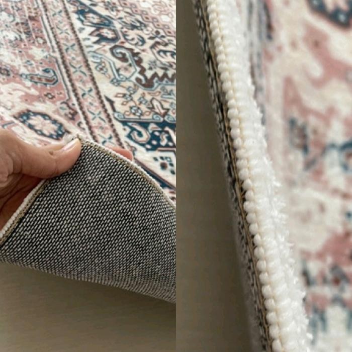 Karpet Lantai Import Permadani Besar 200 x 300, Khasmir Bulu Sintetis