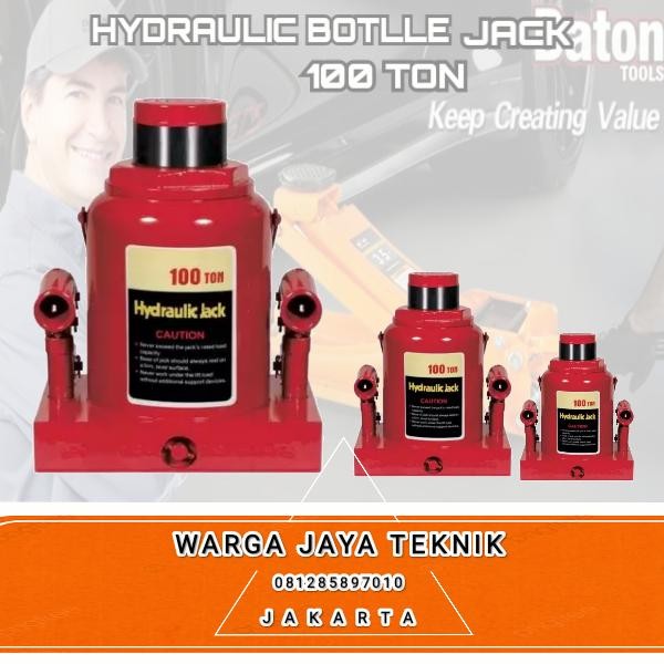 Menarik Dongkrak Botol 100 Ton Hydraulic Botol Jack 100 Ton