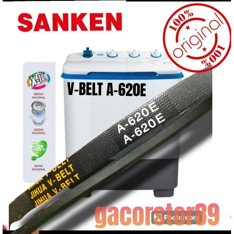 V-Belt Sanken vanbelt A-620E vanbelt fanbelt panbel vbelt Sanken A620E A-620E