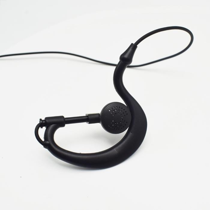 JTTOP" EARPHONE WALKIE TALKIE WLN KD C1 C50 C51 C56 HEADSET HT WLN C1 HITAM