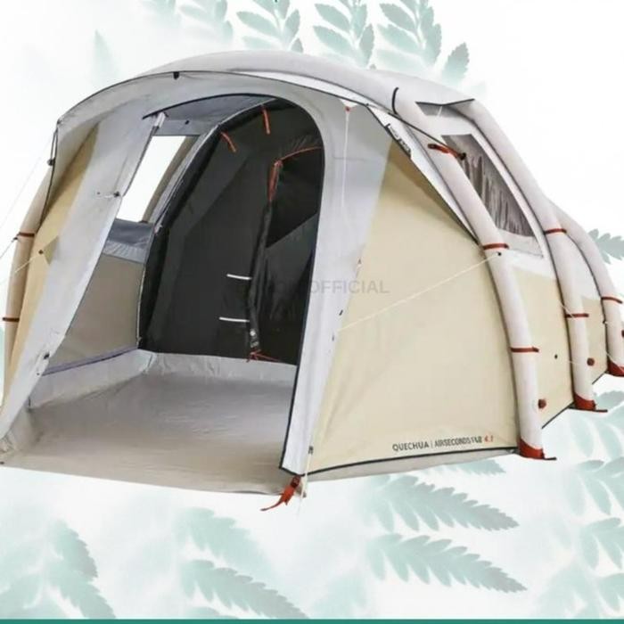 New Air Second 4.1 Xl Fresh & Black Tenda Inflatable Untuk 4 Orang Original Camping Hujan