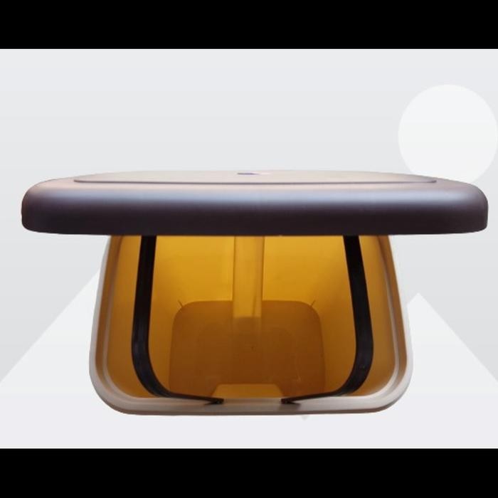 Tempat Sampah Plastik Injak 20 Liter / Tempat Sampah Injak Cokelat 20 Liter / Tempat Sampah Injak