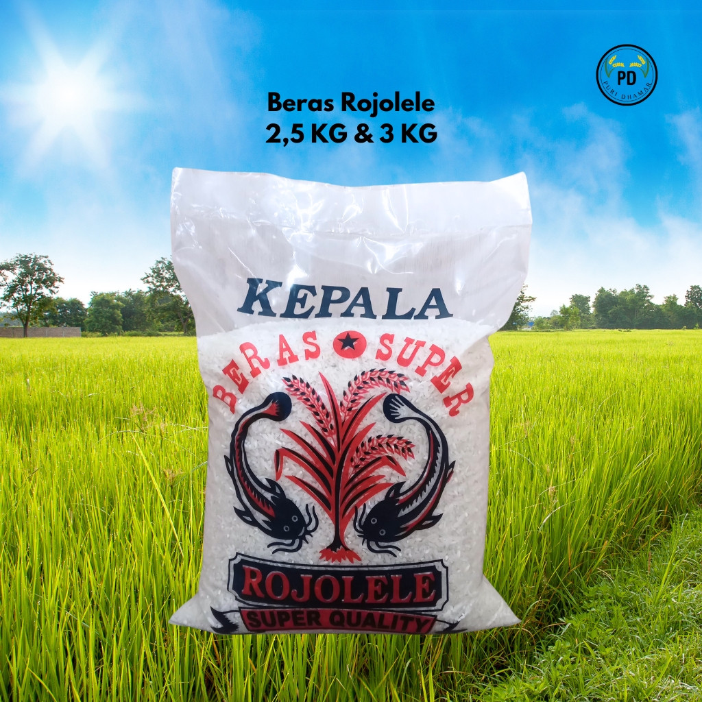 

Konter Makanan Beras Super Rojolele 2.5 Kg & 3 Kg Beras Pulen