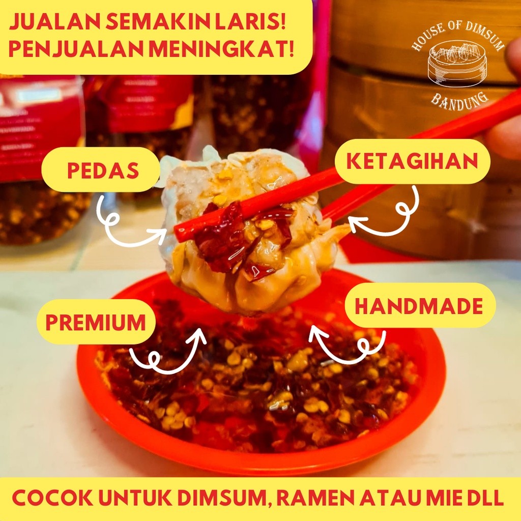 

Konter Makanan Chili Oil Minyak Cabai 1000Ml