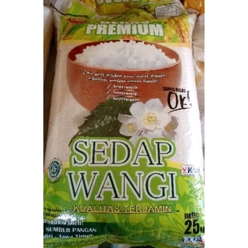 

Konter Makanan Beras Sedap Wangi 25Kg Beras Premium
