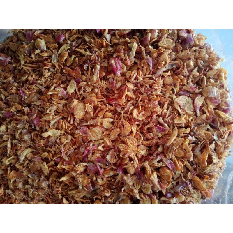 

Konter Makanan Bawang Goreng (1Kg) Bawang Brebes Asli
