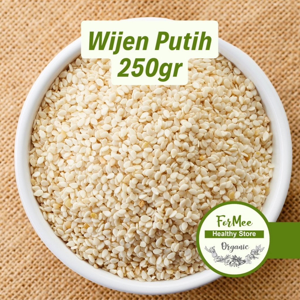 

Konter Makanan 250Gr Wijen Putih / White Sesame