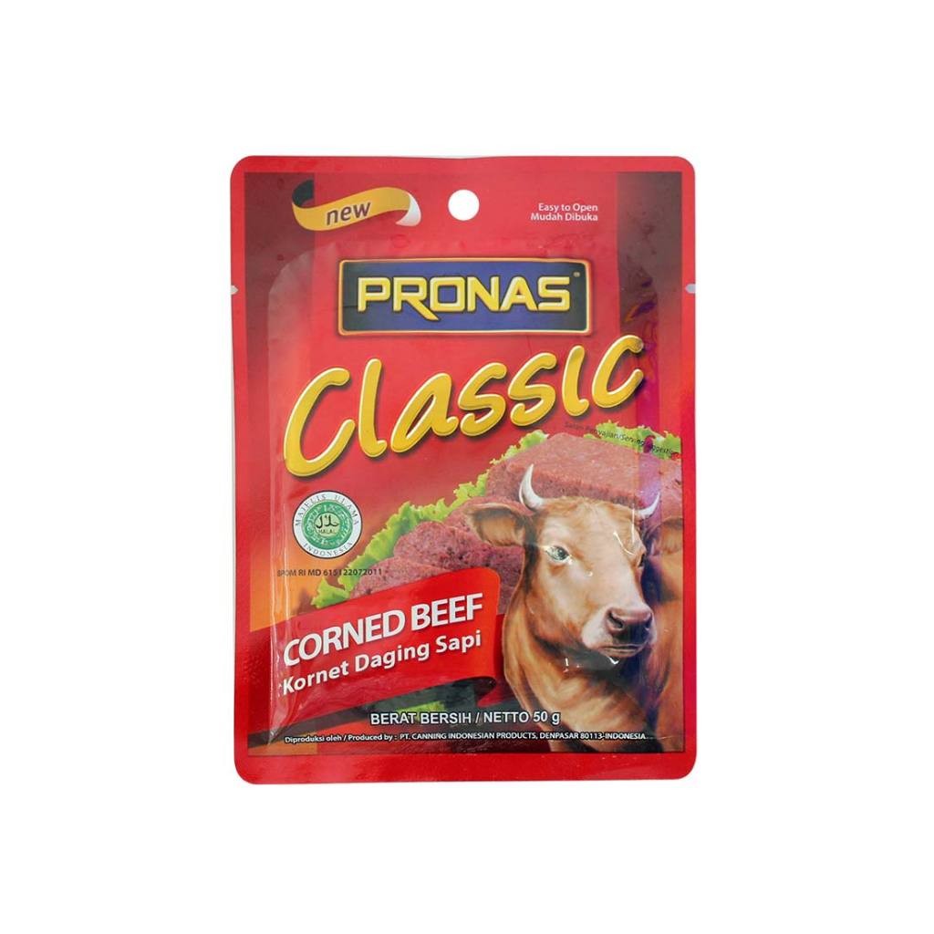 

Konter Makanan Pronas Corned Beef Classic 50G