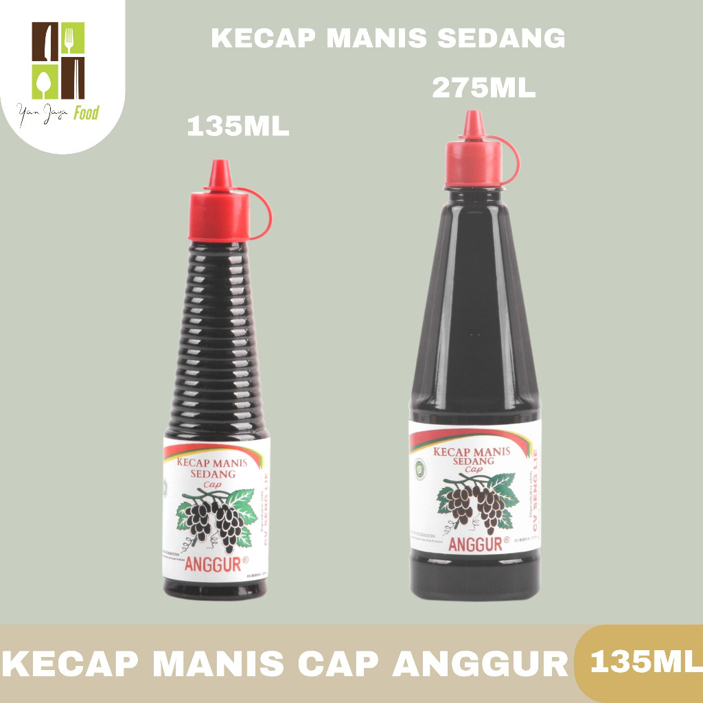 

Sensasi Lezat Kecap Manis Cap Anggur / Senglie / Kecap Manis Sedang / Kecap Tulen / 135Ml/275Ml