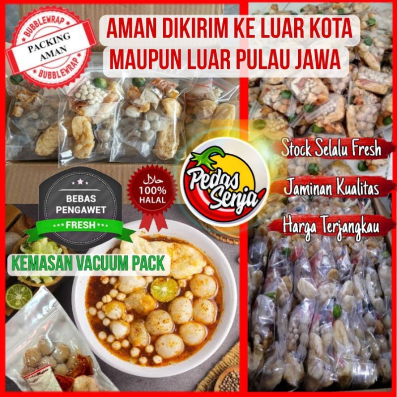 

Sensasi Lezat Paket 12 Bungkus Baso Aci Extra Mie Telor Full Bumbu Kaldu Pedas Free Basreng