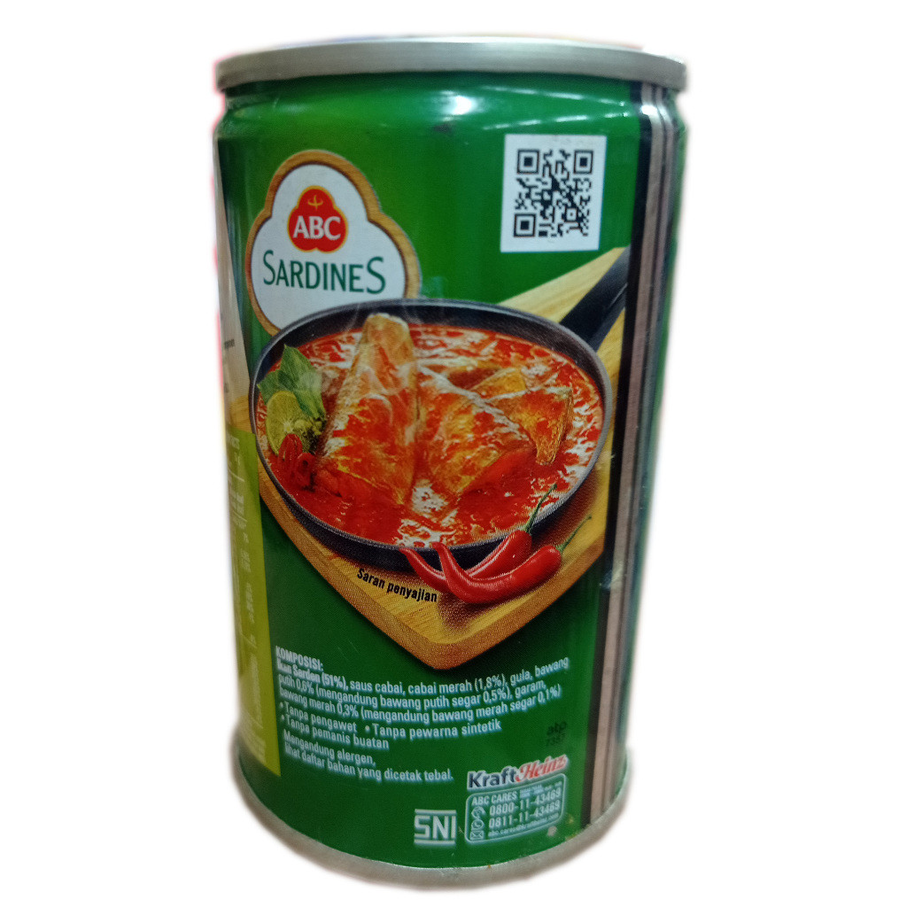 

Sensasi Lezat Sardines Sarden Abc Kemasan 155 Gram Produk Fresh Exp Lama Banget