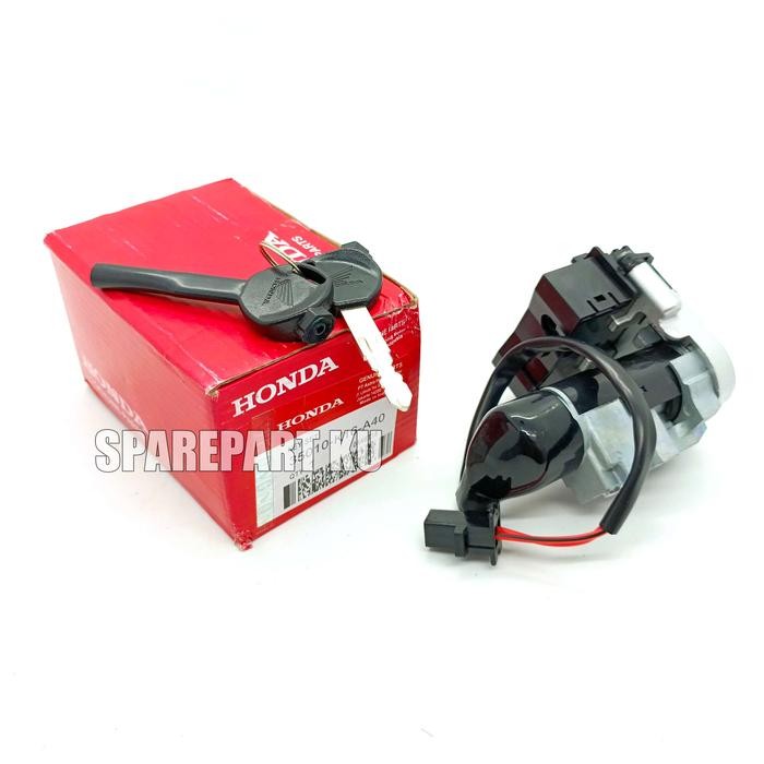 K16 Kunci Kontak Assy Scoopy Fi Injeksi, Scoopy Fi Esp/ Tanpa Remot/ Key Set/ Konci/ Anti Maling