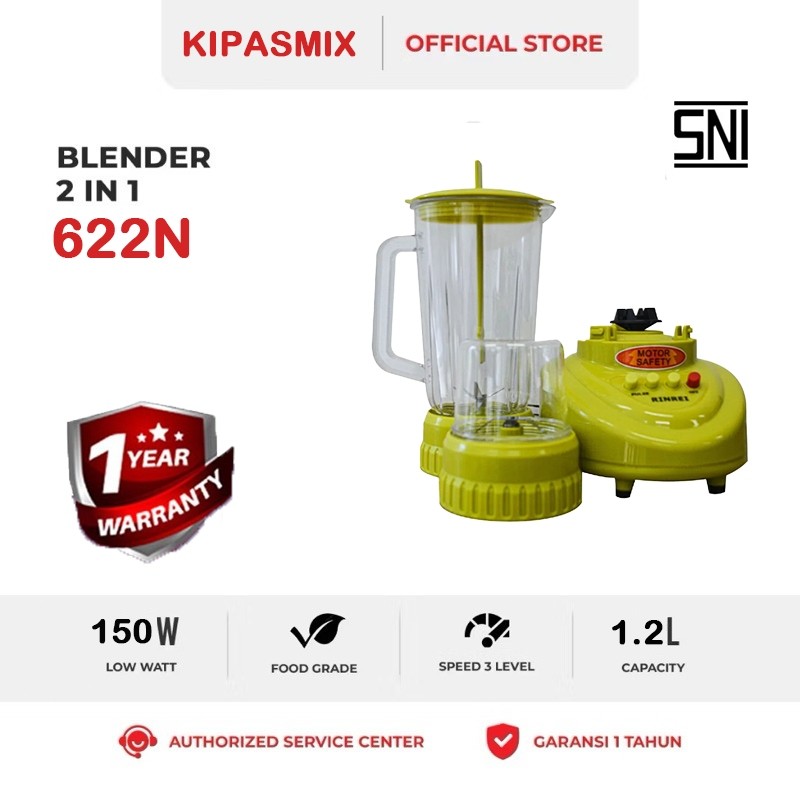 COD Blender Murah Cuci Gudang Kuat Untuk Jus Buah National Belender Rinrei Philips Berkualitas Mesin
