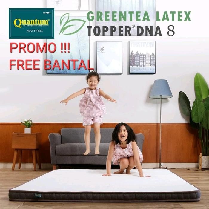 Quantum Matras Topper Greentea Latex DNA 8 Busa Furniture