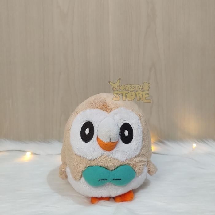 Boneka Pokemon Rowlet - Changi X Takara Tomy