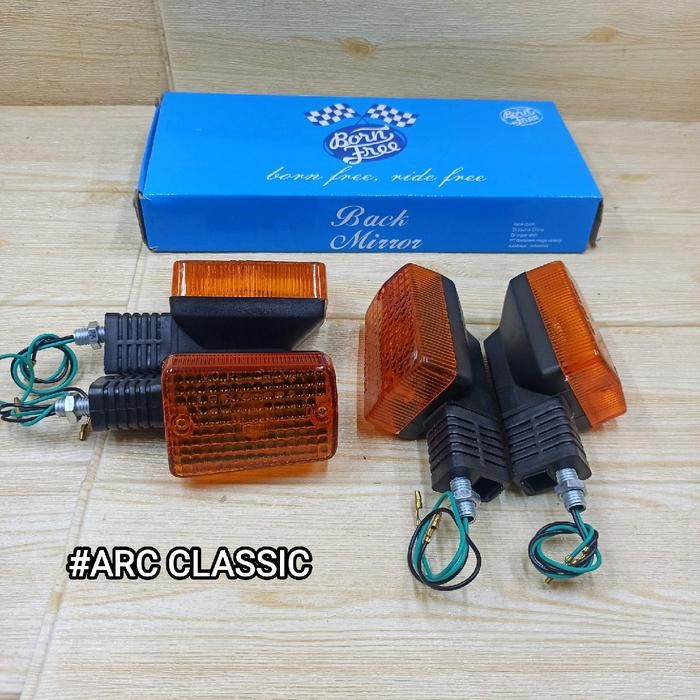 Lampu sen honda win 100 GLK depan belakang lampu riting honda win100