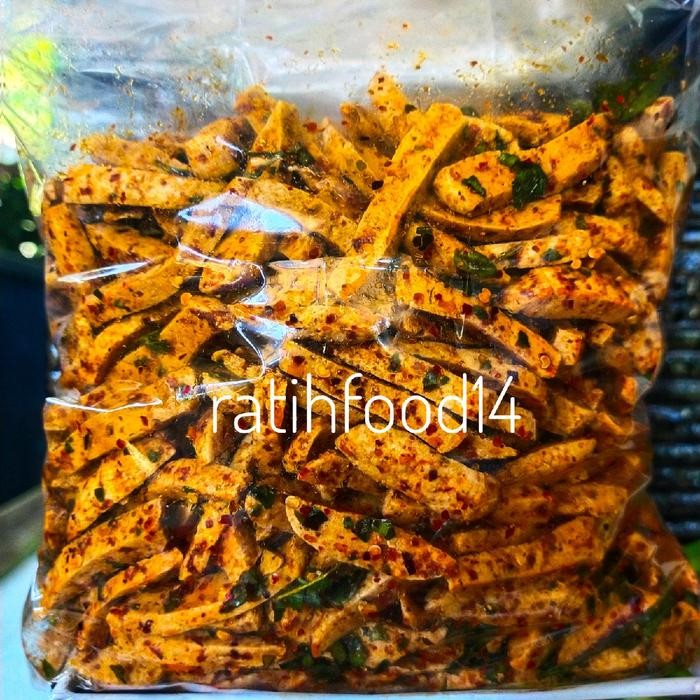 

Basreng pedas daun jeruk/basrengviral/basreng murah/ basreng pedas 1kg New