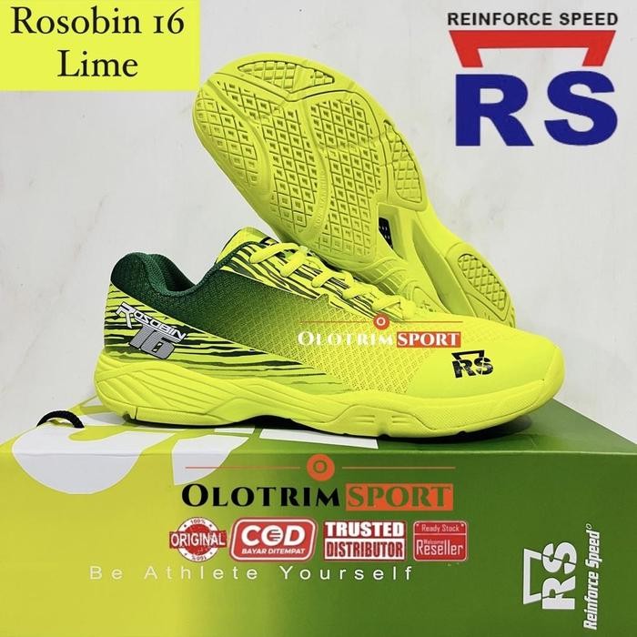 Sepatu Badminton RS Rosobin 11 12 14 15 16 17 18 Original