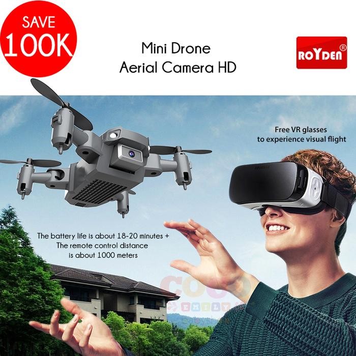 ROYDEN KY905-MINI New Drone HD Aerial Camera Toy Drop-resistant