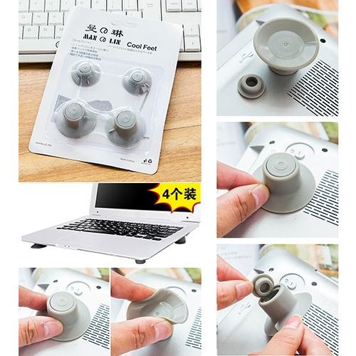 PASTI MURAH BANTALAN PENYANGGA ALAS KAKI KARET PENDINGIN COOL FEET LAPTOP NOTEBOOK