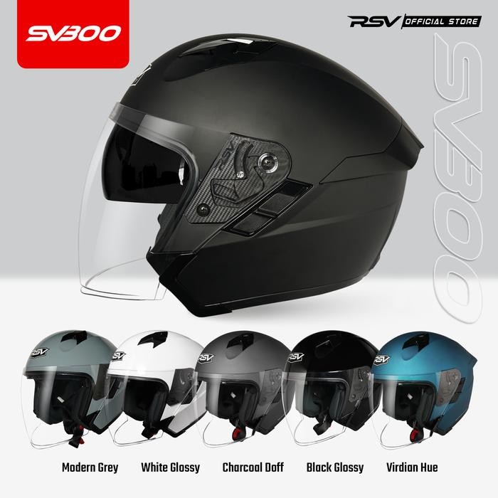helm half face RSV SV300 SOLID *
