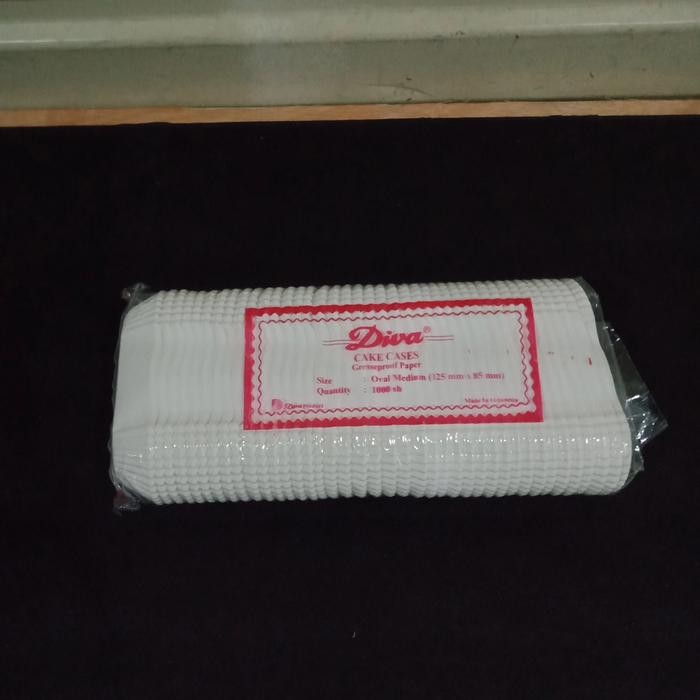 oval cup Cases Diva isi 1000 pcs