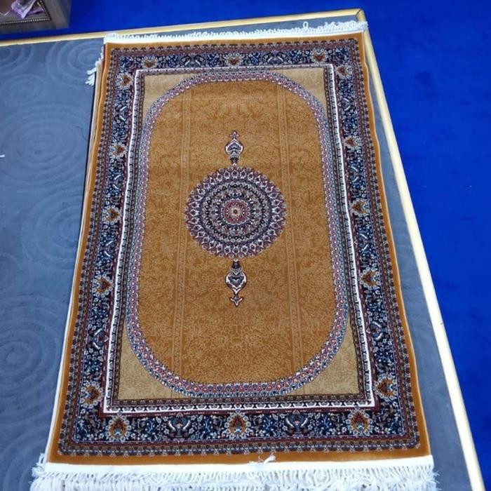karpet permadani turki asli motif klasik bahan polyester