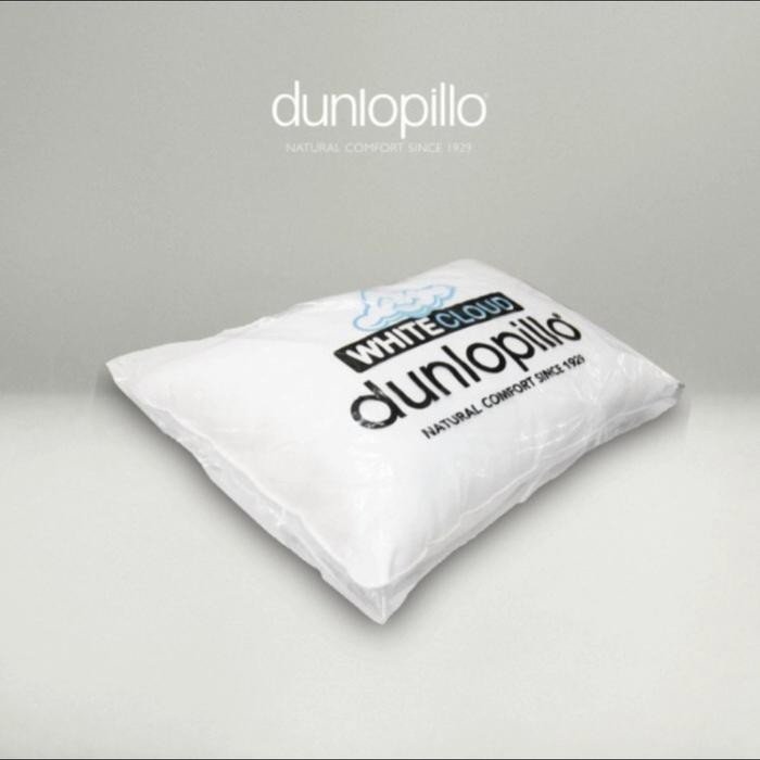 Bantal dunlopillo white cloud