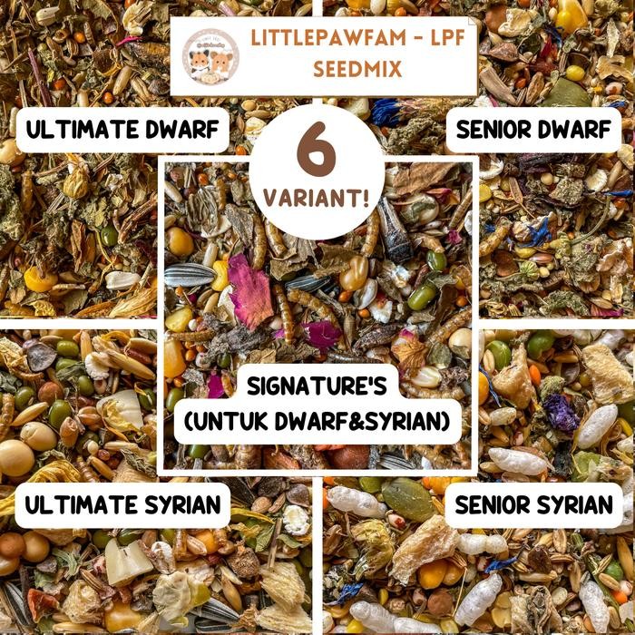 

ORIGINAL MIJIU LPF Signature Ultimate Senior Syrian Dwarf / Makanan Hamster READY STOCK