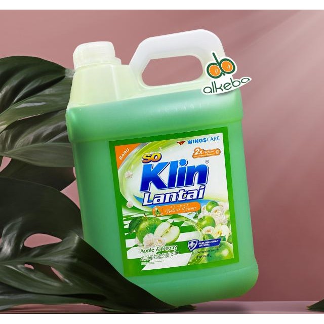 So Klin Cairan Pembersih Lantai 4 Liter Floor Cleaner 4L Soklin