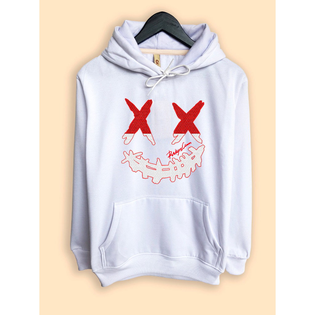 Hoodie Sweater RIC Ricky is Clown Indonesia Limited Ripped Smile