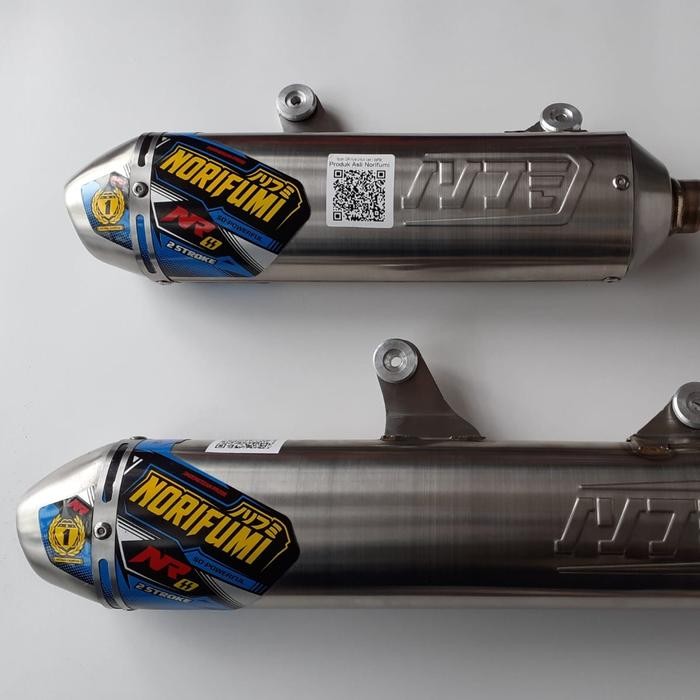 SILENCER KNALPOT YZ 125 NORIFUMI NR 2 TAK YZ125 BERKUALITAS