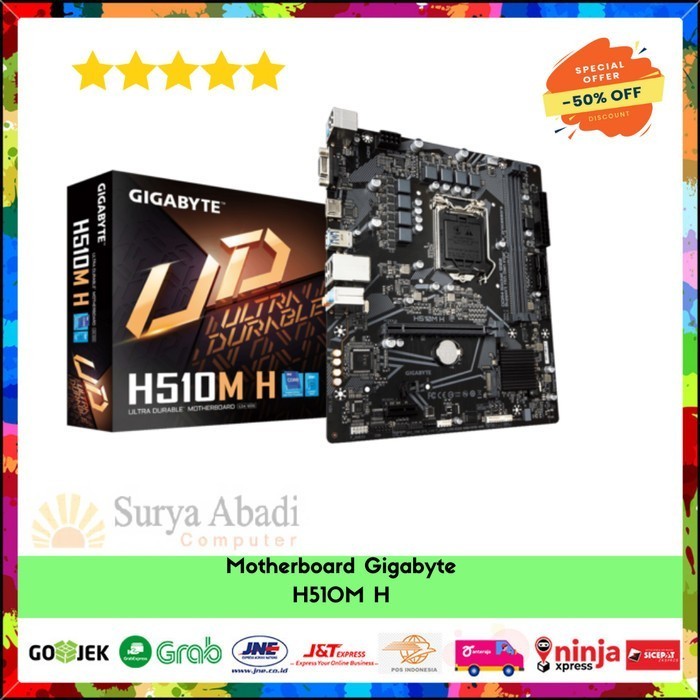 MOTHERBOARD INTEL GIGABYTE H510M H