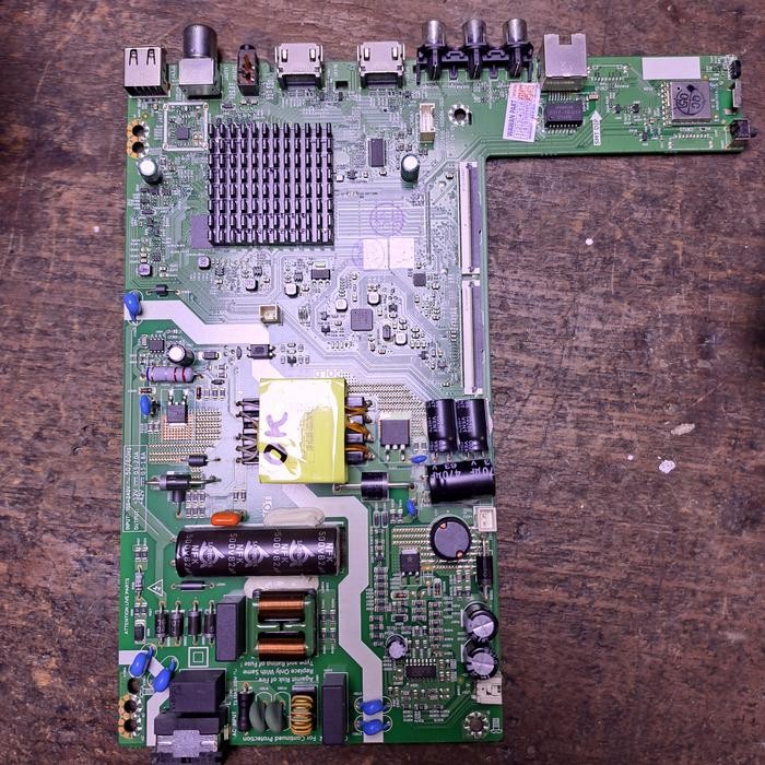 MB - MAINBOARD - MOTHERBOARD - MESIN TV COOCAA 43S3U MB 43S3U GRATIS ONGKIR