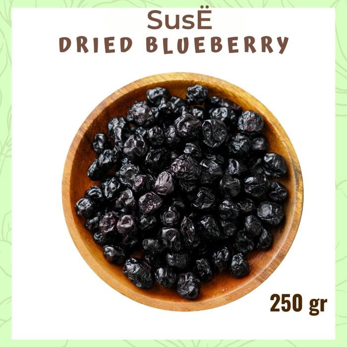 

Suse Dried Blueberry / Buah Blueberry Kering 250gr Rendah gula Cemilan Food New