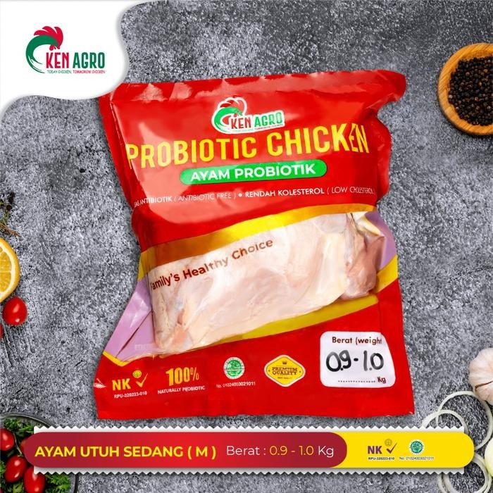 

HarvestMoon Ayam Negri/Boiler Probiotik Organik Utuh M Per Pack New