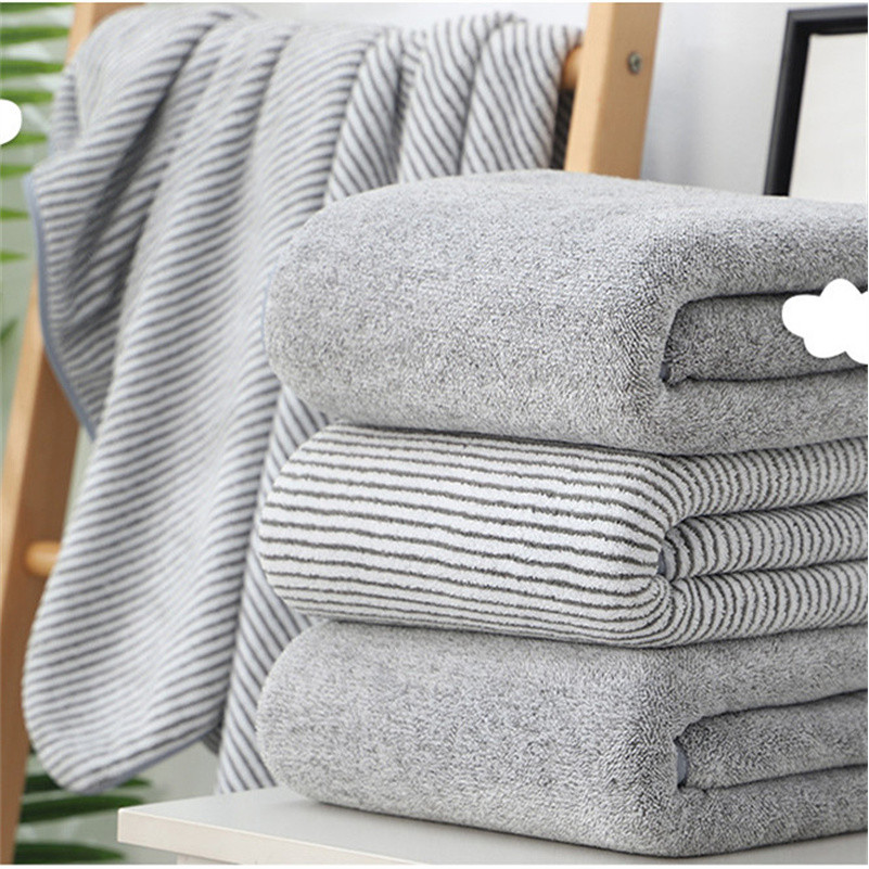 Thick Body Bath Towel, Gym Ultra-Fine Fiber Towel, Spa Sports Bathrobe, Beach Towel Face Towel