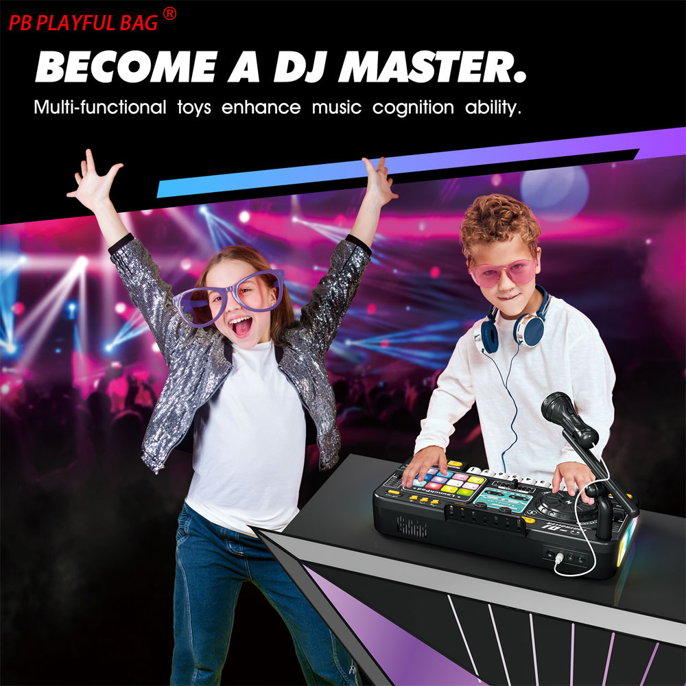 2025 Children Simulation Dj Mixer Controller Multifunctional Electronic Organ Dj Player Music