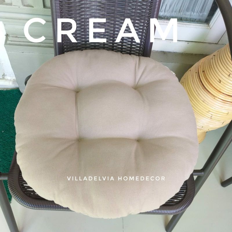 Bantal Duduk Bulat/Bantal Duduk Bulat 50cm/Bantal Alas Duduk Kursi/Bantal Duduk Ibu Hamil/Bantal