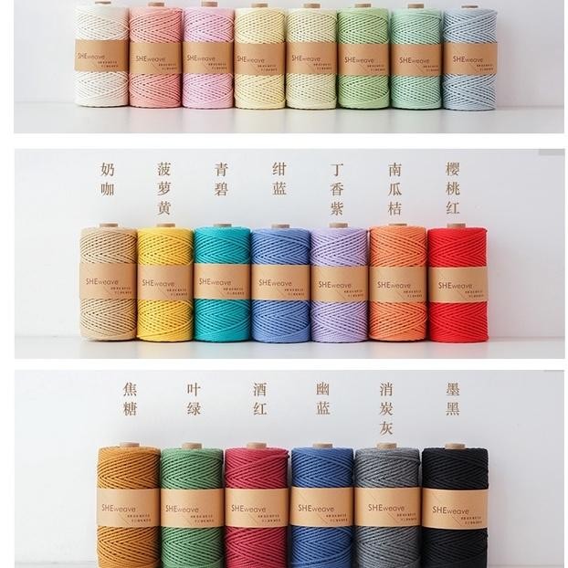 

TALI MACRAME KATUN PREMIUM 3MM TWISTED MACRAME