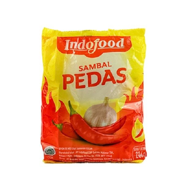 

INDOFOOD SAMBAL PEDAS BAG 24 X 10 GR