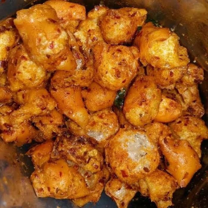 

somay kering mini pedas daun jeruk 1kg siomay bandung cemilan keriuk