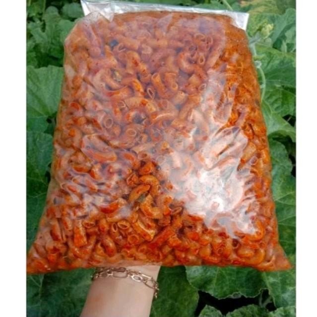 

Makanan Ringan Seblak Makroni Kriuk Pedas Daun Jeruk 1kg Food Kering Cemilan Snack