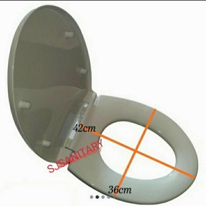 Terbatas Tutup Kloset Model Toto Tc364