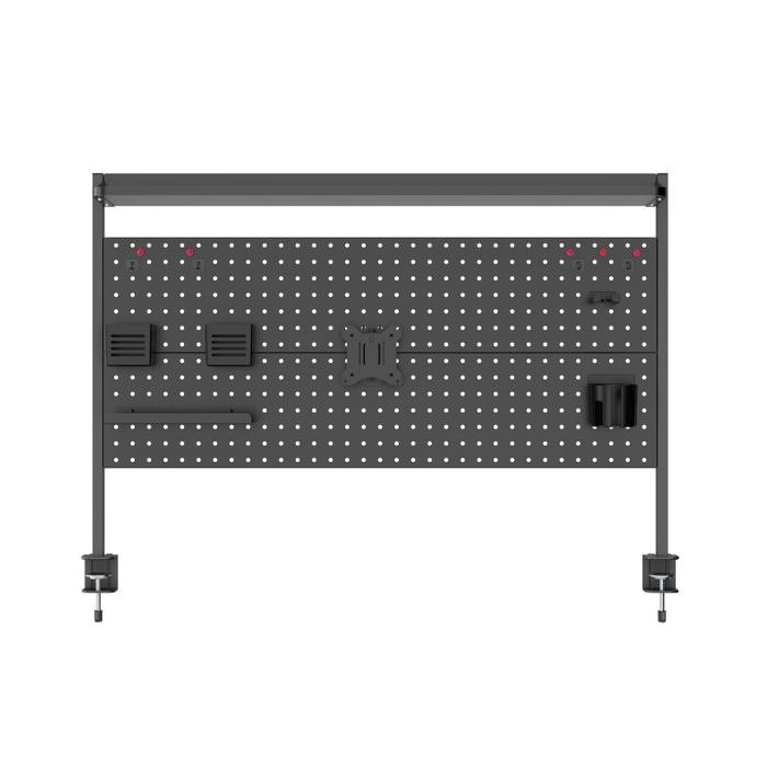 

Uta - Rak Papan Meja Modular Deskmount Pegboard Diy Oximus Gpd120 Hitam Putih Organizer Shelf