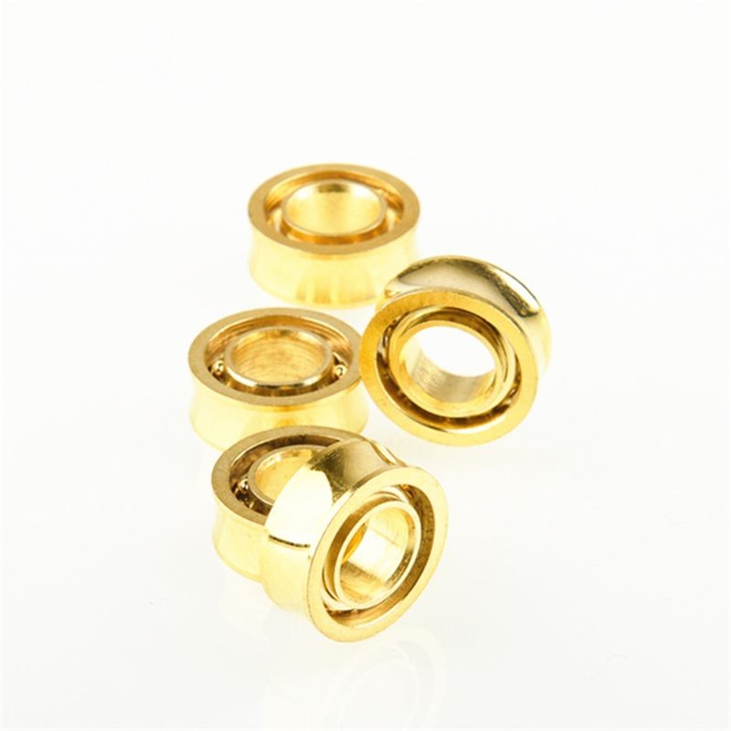 Q0Kb 6Pcs R188 Golden Yoyo Bearing Ur188 Fingertip Bearing Ur188Kk Bearing