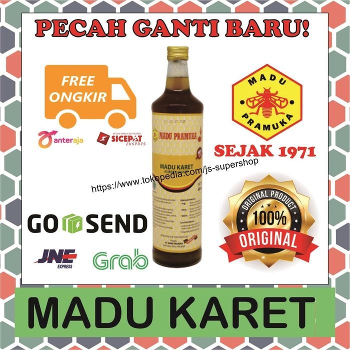 

Madu Asli Karet 650 Ml Madu Pramuka Alami