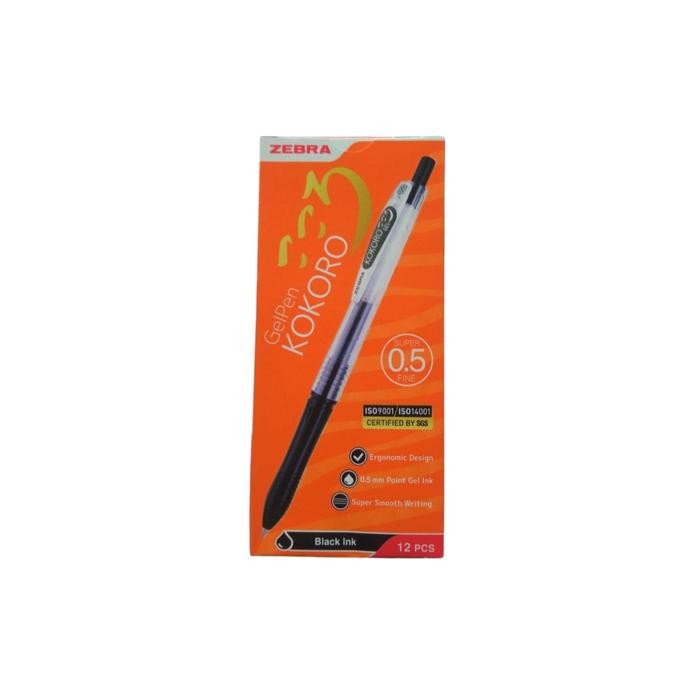 

Bentley - Pulpen Zebra Kokoro Sweet Kokoro 0.5 Mm Hitam/ Biru/ Merah/ Blue Black - Lusin