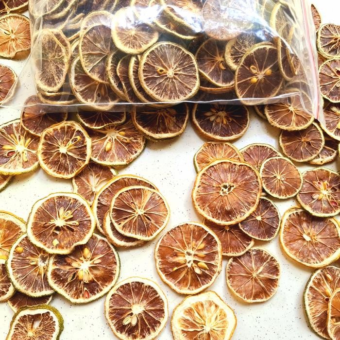 

TERMURAHH!! Jeruk Lemon Kering Oven 100gr - Dried Lemon Slice Oven