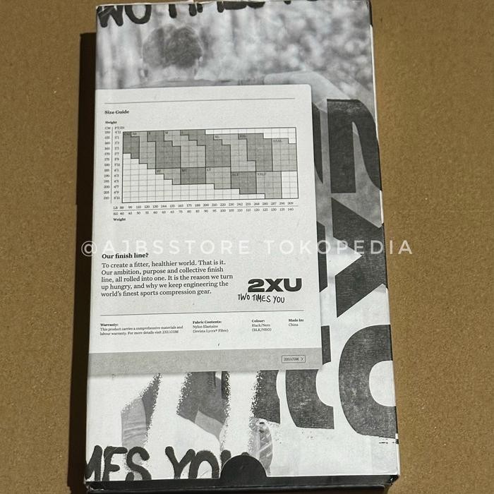 2XU Core Compression Tights / COMPRESSION 2XU MEN (MA3849b-BLK/NRO)